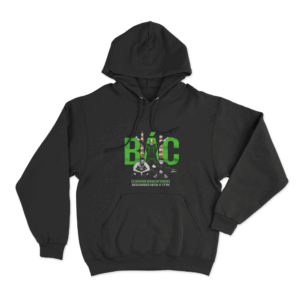 BAC Dublin Unisex Hoodie Black