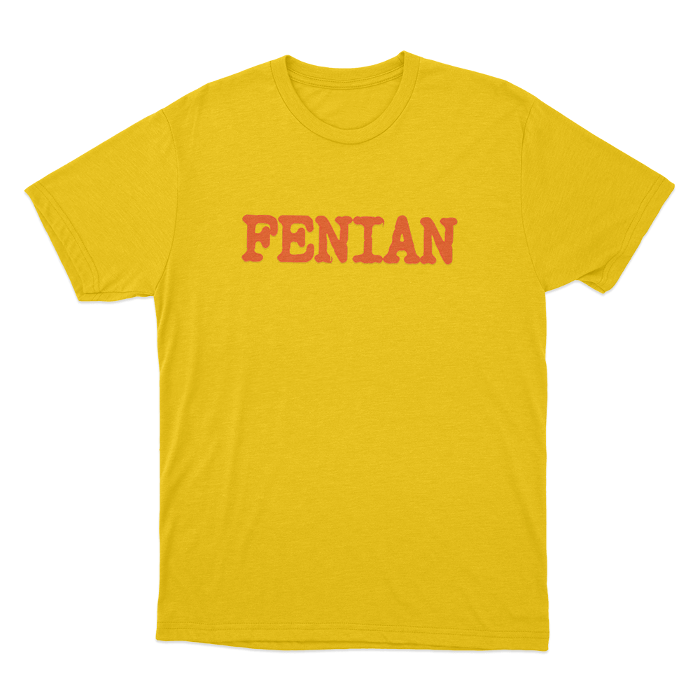 Fenian Unisex T Shirt Yellow Fenian Unisex T Shirt Yellow