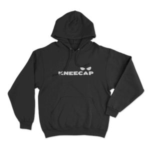 Kneecap Logo Unisex Hoodie Black