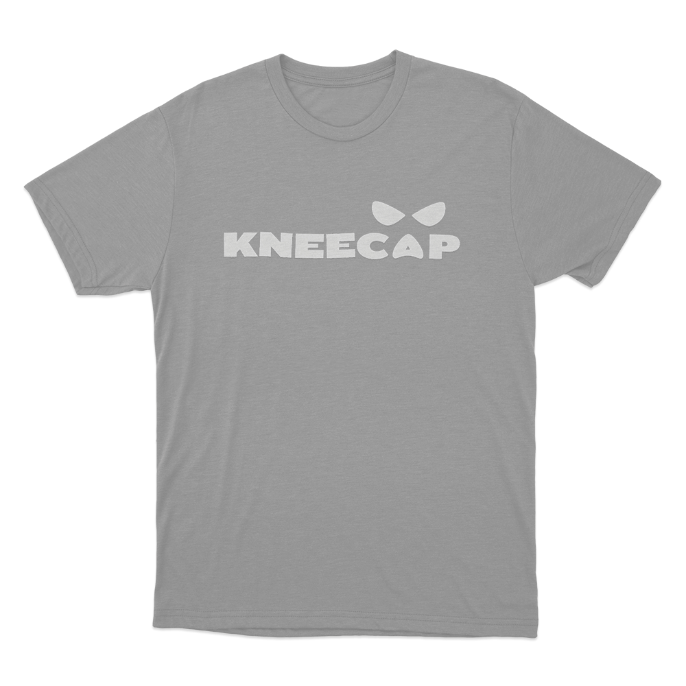 Kneecap Logo Unisex T Shirt Grey Kneecap Logo Unisex T Shirt Grey