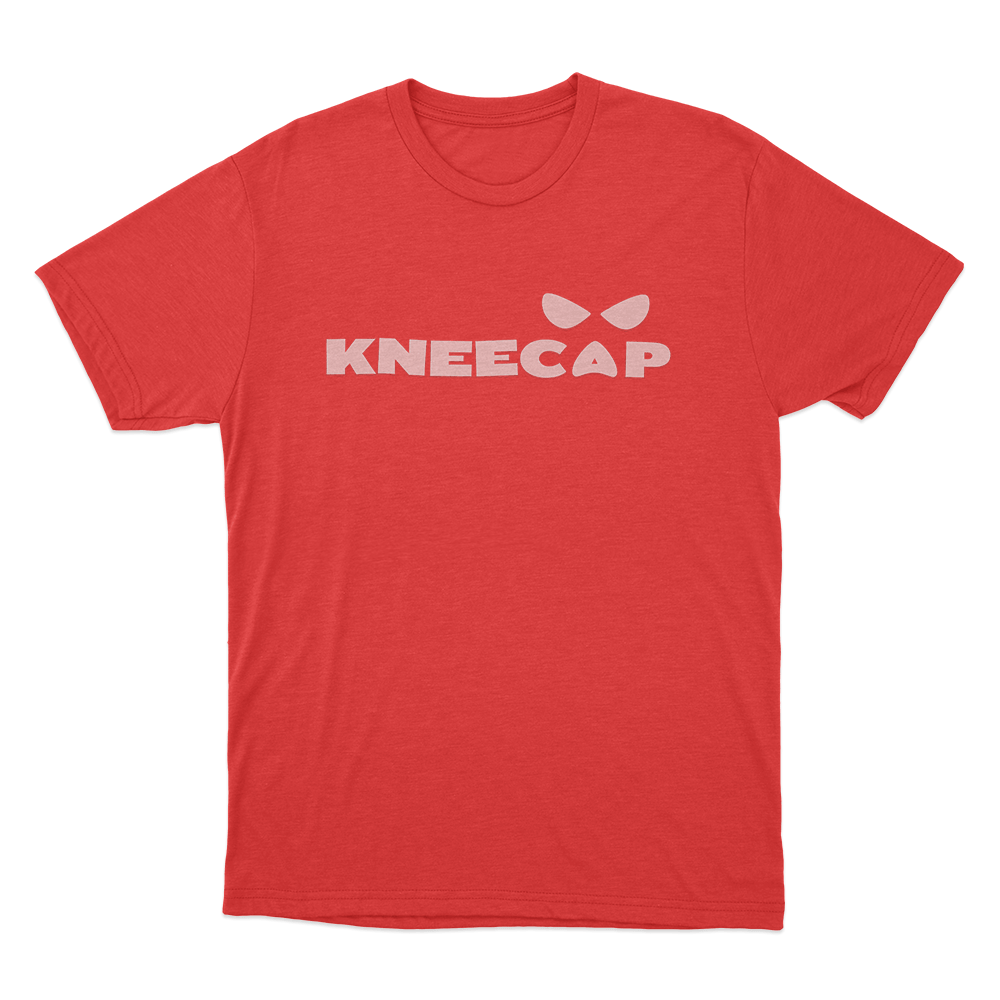 Kneecap Logo Unisex T Shirt Red Kneecap Logo Unisex T Shirt Red