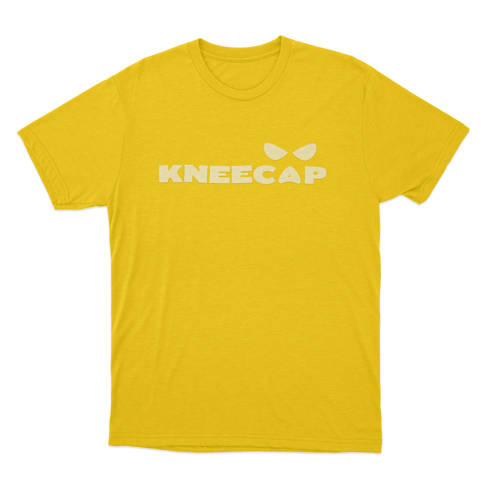 Kneecap Logo Unisex T Shirt Yellow Kneecap Logo Unisex T Shirt Yellow