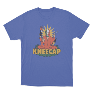 Kneecap Rebel Cartoon Unisex T Shirt Blue