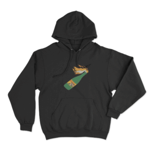 Molotov Cocktail Unisex Hoodie Black