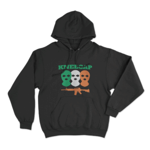 Three Balaclavas Unisex Hoodie Black